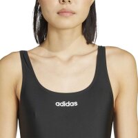adidas U-Back Badeanzug Damen - black/white