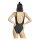 adidas U-Back Badeanzug Damen - black/white