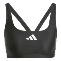 adidas 3 Stripes V-Back Bikini Damen - black/white