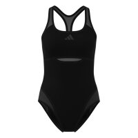adidas Lanelux Y-Back Mesh Badeanzug Damen - black