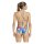 adidas Mexicana Florals Tie-Back Badeanzug Damen - globlu/white