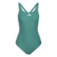 adidas 3-Stripes Bld Badeanzug Damen - eqtgrn/clemin
