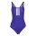 adidas 3 Stripes V-Back Badeanzug Damen - cpurpl/white