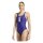 adidas 3 Stripes V-Back Badeanzug Damen - cpurpl/white