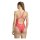 adidas 3 Stripes V-Back Badeanzug Damen - selure/white