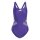 adidas Logo C-Back Badeanzug Damen - cpurpl/white
