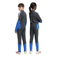 adidas Leeds United Tiro Training lange Hose Kinder - carbon/blue