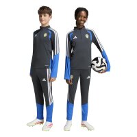 adidas Leeds United Tiro Training lange Hose Kinder - carbon/blue