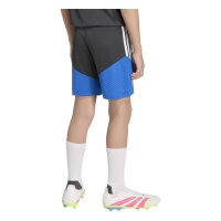 adidas Leeds United Tiro Training kurze Hose Kinder - carbon/blue
