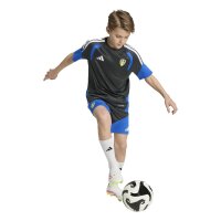 adidas Leeds United Tiro Training kurze Hose Kinder - carbon/blue