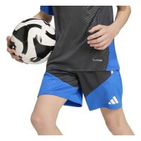 adidas Leeds United Tiro Training kurze Hose Kinder - carbon/blue