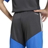 adidas Leeds United Tiro Training kurze Hose Kinder - carbon/blue