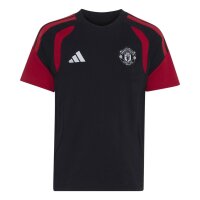 adidas Manchester United Tiro Cotton T-Shirt Kinder - black