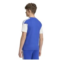 adidas Juventus Turin Tiro 25 Sweat T-Shirt Kinder - boblue/cloud white