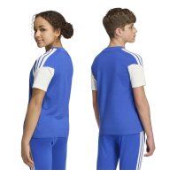 adidas Juventus Turin Tiro 25 Sweat T-Shirt Kinder - boblue/cloud white