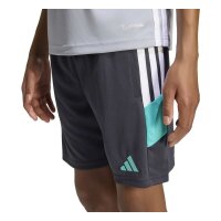 adidas Tiro 26 Essentials kurze Hose Kinder - ntgrey/minrus/white