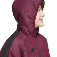 adidas Tiro 26 Essentials Winterized Jacken Kinder - maroon/black/black