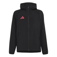 adidas Tiro Travel Jacke Kinder - black/powpnk