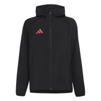 adidas Tiro Travel Jacke Kinder - black/powpnk
