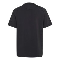 adidas Tiro Travel T-Shirt Kinder - black/powpnk