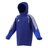 adidas Tiro 26 Rain Jacke Kinder - tenabl/rayblu/white/w