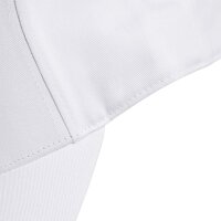 adidas Bball 3 Stripes New Logo Cap - white/black