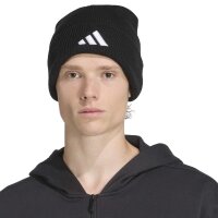 adidas New Logo Cuff Beanie - black/white