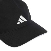 adidas Bball Aeroready Cap - black/white/white