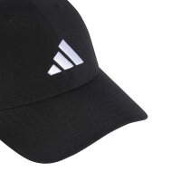 adidas Bball Lightweight Emb New Logo Cap - black/white