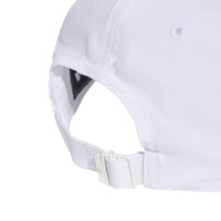 adidas Bball Lightweight Emb New Logo Cap - white/black