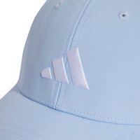 adidas Bball Lightweight Emb New Logo Cap - globlu/white