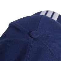 adidas Bball 3 Stripes New Logo Cap - dkblue/white