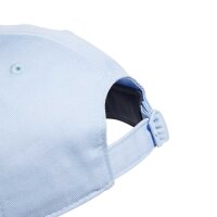 adidas Bball 3 Stripes New Logo Cap - globlu/white