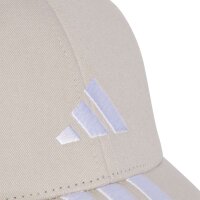 adidas Bball 3 Stripes New Logo Cap - wonalu/white