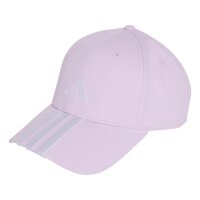 adidas Bball 3 Stripes New Logo Cap - clpink/white