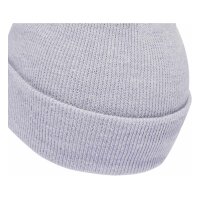 adidas New Logo Cuff Beanie - lgreyh/white