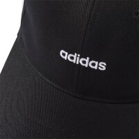 adidas Linear Embroidery Baseball Cap - black/white