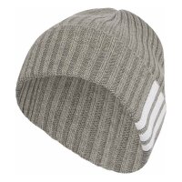 adidas 3-Stripes Beanie - mgreyh/white