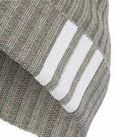 adidas 3-Stripes Beanie - mgreyh/white