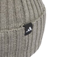 adidas 3-Stripes Beanie - mgreyh/white