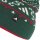 adidas Xmas Beanie - cgreen/ivory/purrub
