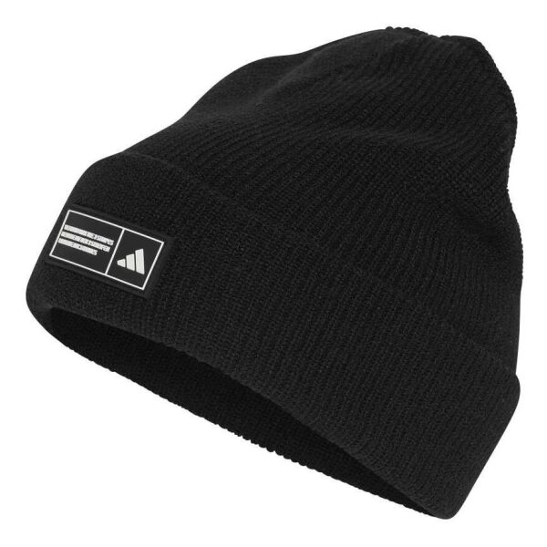 adidas Essentials Lbl Bni Cuf Beanie - black/white
