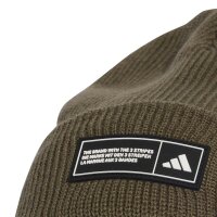 adidas Essentials Lbl Bni Cuf Beanie - olistr/white