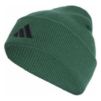 adidas New Logo Cuff Beanie - cgreen/black