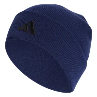 adidas New Logo Cuff Beanie - dkblue/black