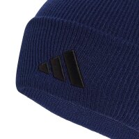 adidas New Logo Cuff Beanie - dkblue/black