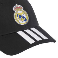 adidas Real Madrid Heim Baseball Cap - black/white