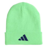 adidas Neon Beanie - scrgrn/mysink