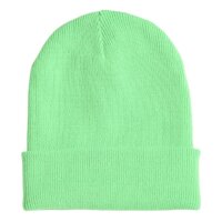 adidas Neon Beanie - scrgrn/mysink