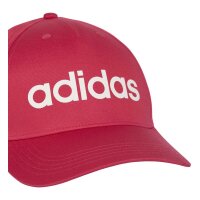 adidas Linear Baseball Cap - powpnk/white
